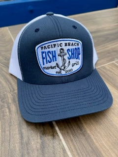Fish Shop Pacific Beach Trucker Hat